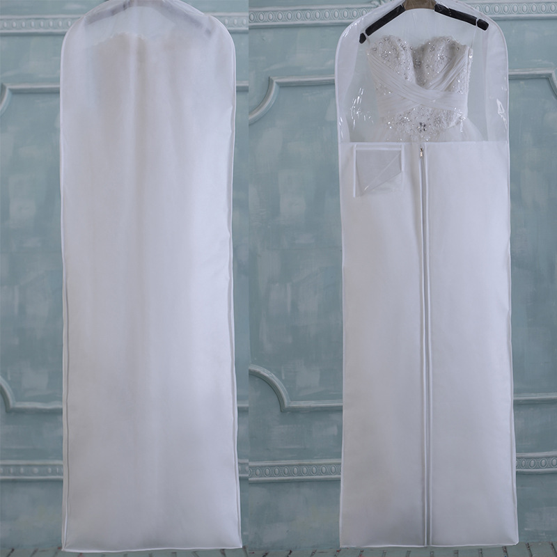 SGW09 ฝุ่นทนรูปแบบที่กำหนดเองที่มีคุณภาพชุดแต่งงานกระเป๋าเสื้อผ้าสำหรับงานแต่งงานใช้